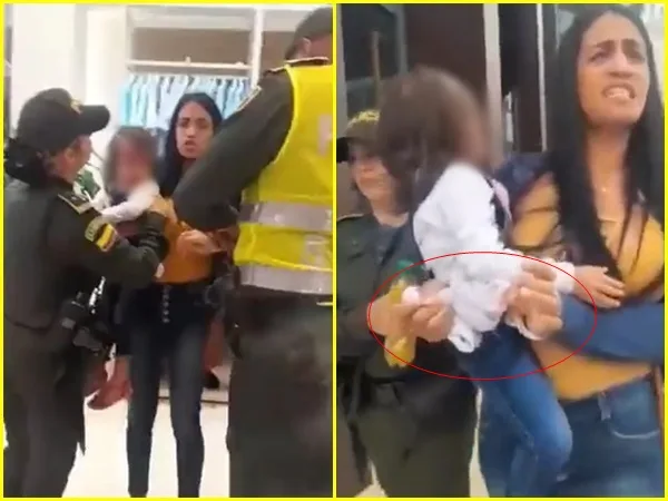 ¿Abuso de autoridad? Investigarán a policías que esposaron a una mujer con bebé en brazos