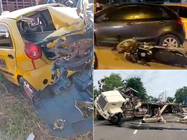 Accidentes en vías de Bolívar