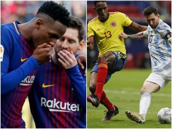 Lionel Messi eliminó a Yerry Mina de Instagram tras la tensión en la Copa América 2021