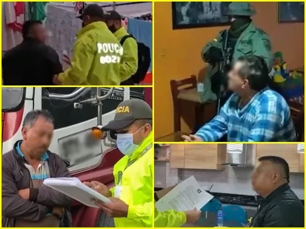 Operativo de la DEA en vías de Nariño dejó cinco capturados con fines de extradición