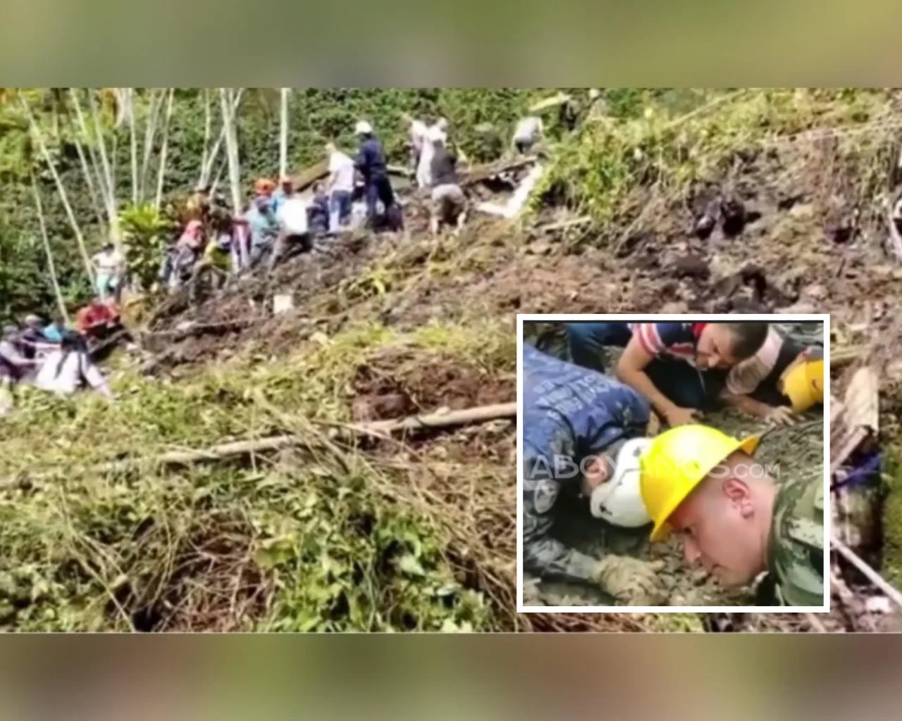 la niña derrumbe Andes Antioquia