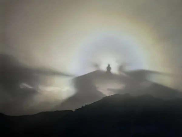 El asombroso fenómeno que se reflejó en medio de las nubes y que fue grabado en Nariño