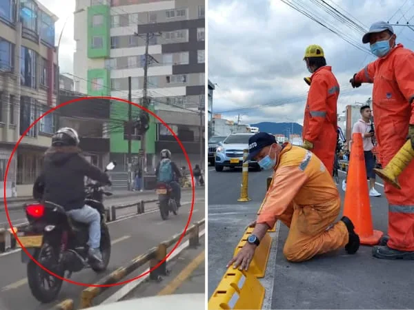 "Casi que no", intervinieron ciclovía en Torobajo: había denuncias por imprudencias de motorizados en Pasto