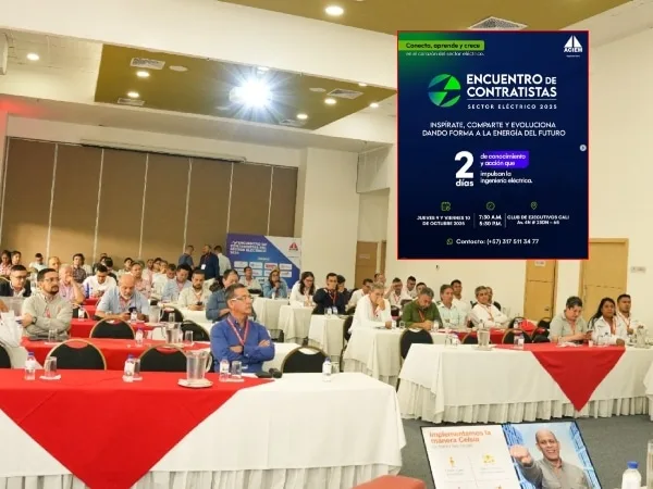 Cali sede del II encuentro de contratistas del sector eléctrico, impulsando innovación y la transición energética en Colombia