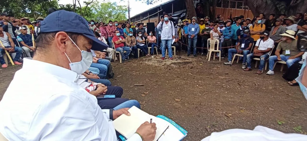 campesinos en Nariño Cordillera