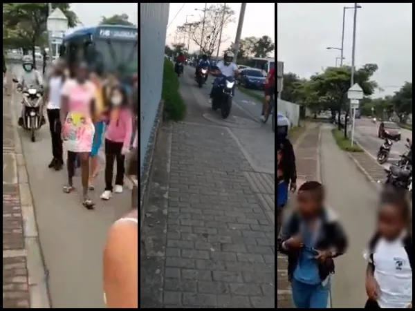 El bicicarril de Nuevo Latir lo usan motorizados: van 'volados' y casi "atropellan a los niños", denuncian