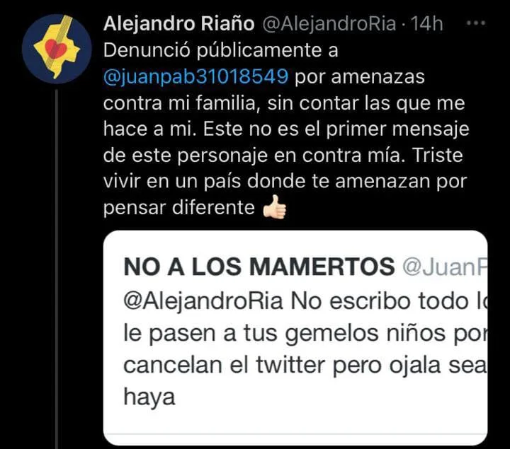 a Alejandro Riaño