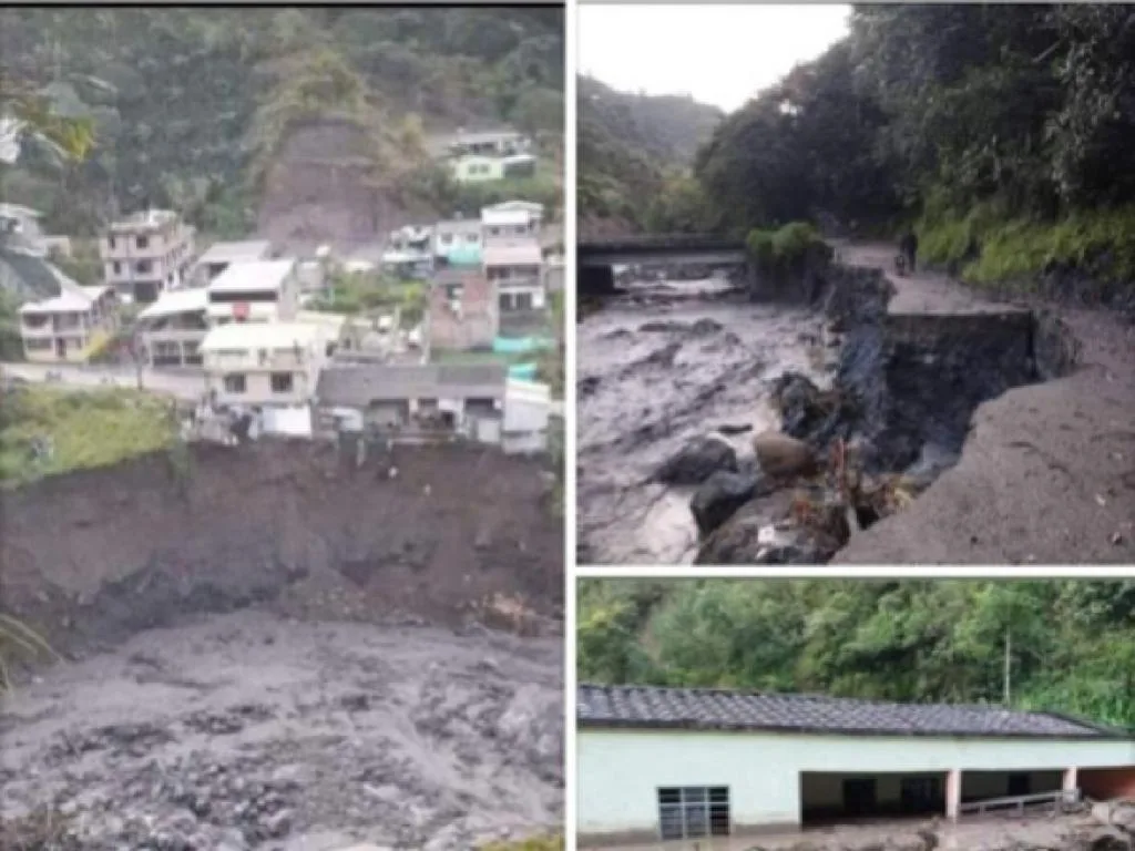 Alerta por lluvias en Nariño que afecta viviendas, carreteras y hasta puentes
