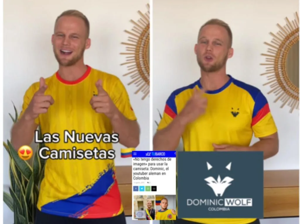 Nueva camisa como emprendimiento, la prohibición de la Federación que impulsó al youtuber alemán