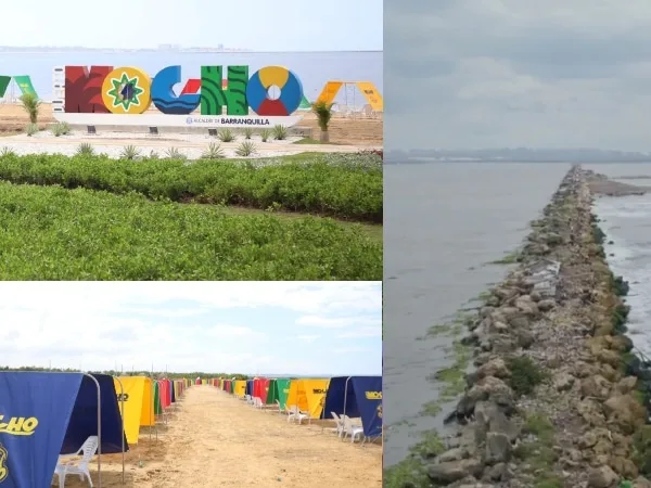 "Puerto Mocho": La renovada playa urbana de Barranquilla, ahora es un nuevo atractivo turístico