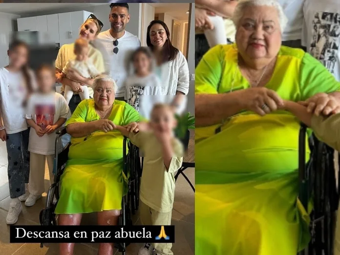 Fallece en Santa Marta la abuela del jugador colombiano Falcao García