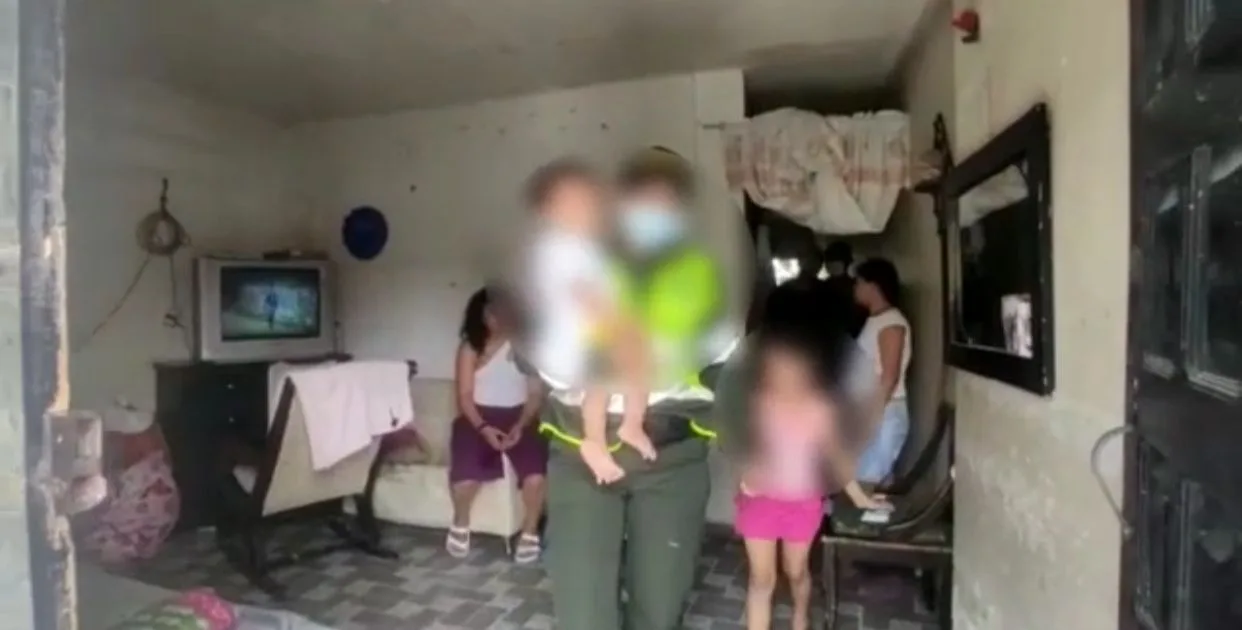 mujer bebé golpeado Barranquila