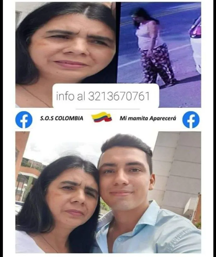doña Rosalba Túnel Mundialista en Cali desaparecida
