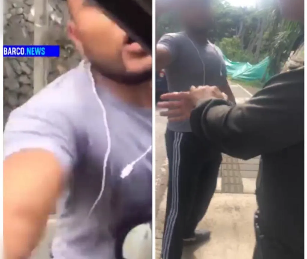 En Cali: hombre "intentó invadir el carril", y luego en la vía le dio un manotazo a la conductora