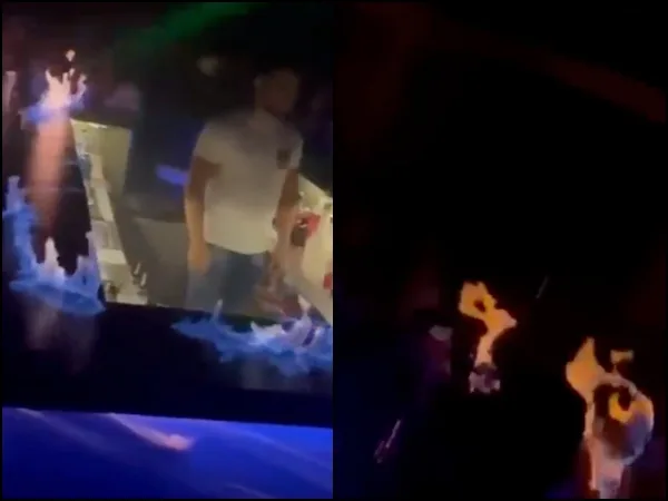 En discoteca en Santander también terminaron quemados en 'show' de cócteles: una víctima necesitará varias cirugías