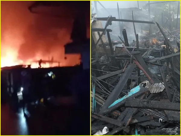 Cuatro viviendas destruidas dejó el incendio de gran magnitud en vía a Tumaco