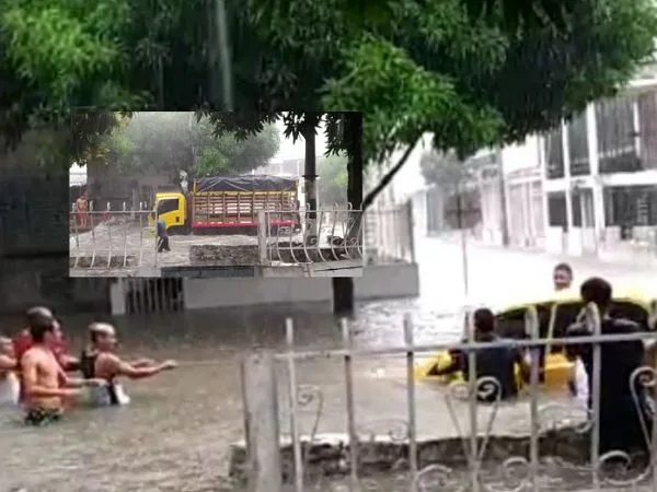 arroyo en Las Palmas Barranquilla