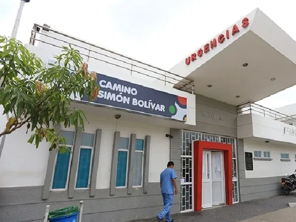 Camino Simón Bolívar, en Barranquilla.