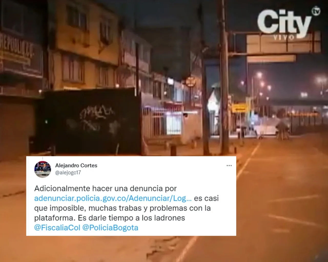 Periodista en Bogotá pasó de registrar hurtos a ser víctima: denunciar en la 'web' de la Policía "es casi imposible" dijo
