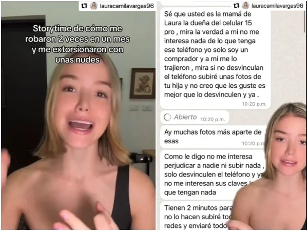 A la periodista Laura Vargas le robaron el celular, y a ella le «tocó negociar con el delincuente»
