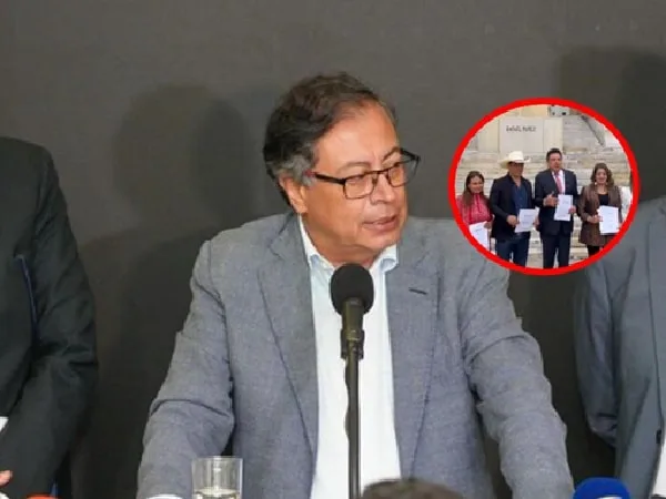 Reforma a la Salud quedó en cuidados intensivos. Gustavo Petro y senadores que votaron en contra.