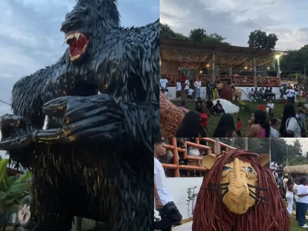 Conozca el mirador "El Encanto", un lugar creado con llantas recicladas en Caloto, Cauca