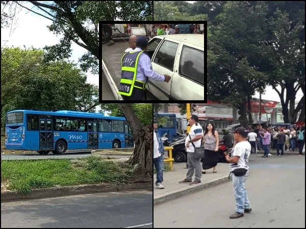 Día sin carro y moto, pero "tremendo lío" por el transporte: MIO a reventar y más de un taxista 'pirateando' en Cali