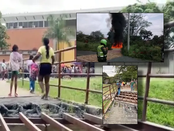 En el 2017 "lo quemaron" y sigue así: cruce de estudiantes en Mojica "un verdadero desafío" lleno de peligro