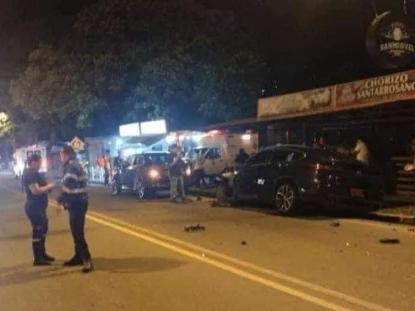 Accidente en Ibagué: Menor de 13 años conduce sin permiso y deja cinco personas heridas