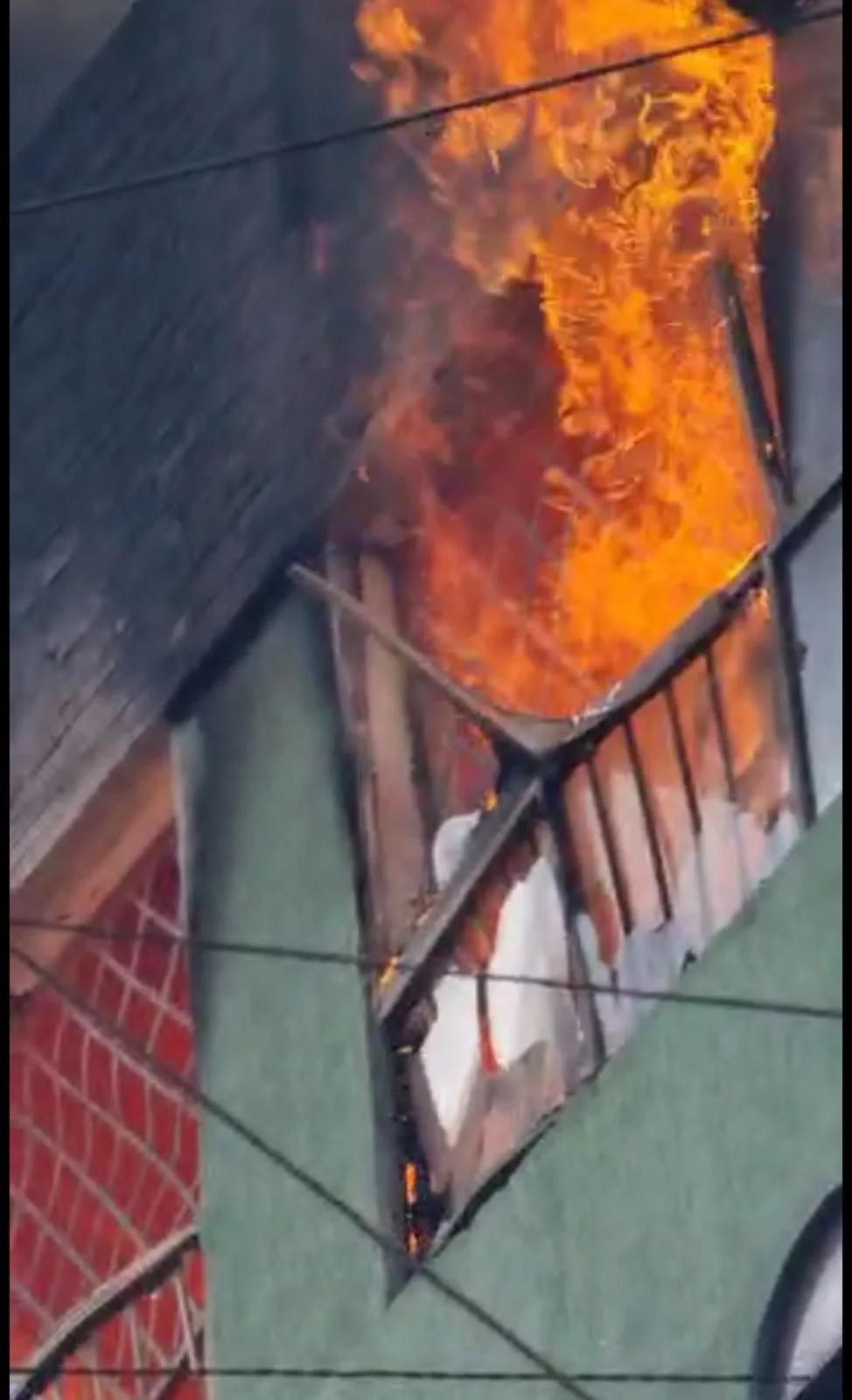 se incendió en