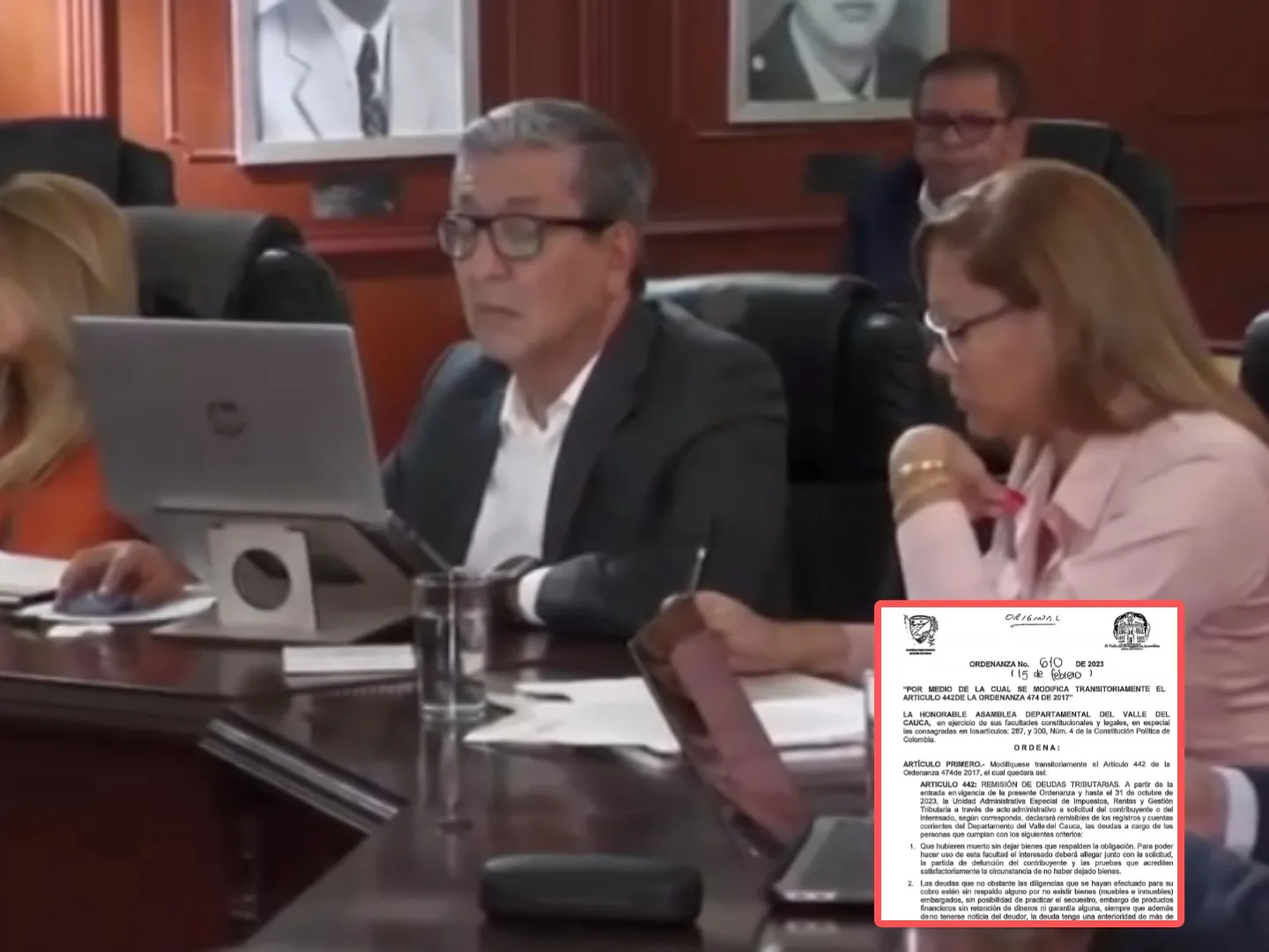 Los contribuyentes Asamblea Departamental del Valle del Cauca,,