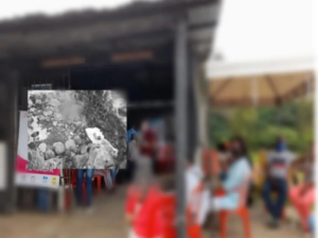 cuerpo del bebé Caloto Cauca