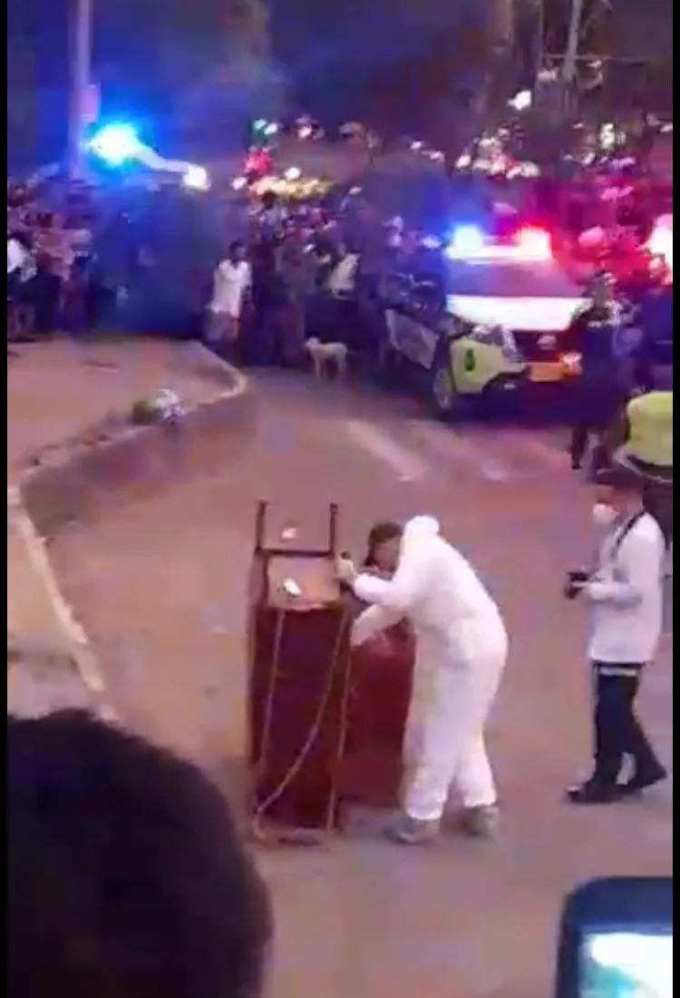 cuerpo en un armario en Cali homicidio