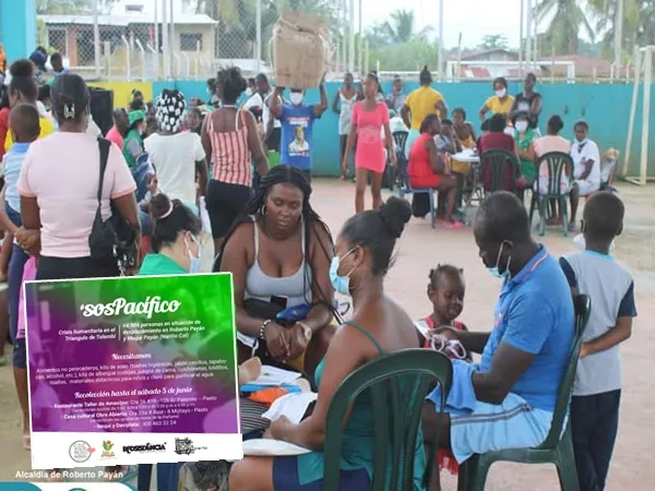 Ante crisis humanitaria en la Costa de Nariño lanzan SOS Pacifico para recolectar ayudas