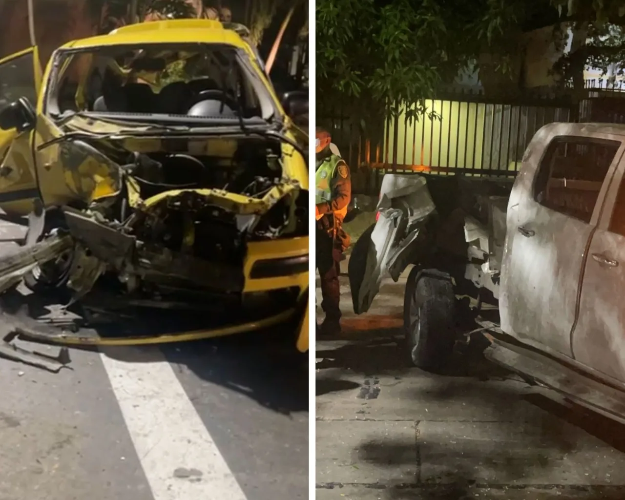 heridos accidente en Barranquilla