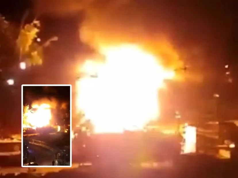 Terror por explosión en fábrica de llenado de cilindros de gas en Barrancabermeja, hay un fallecido y más de 20 heridos