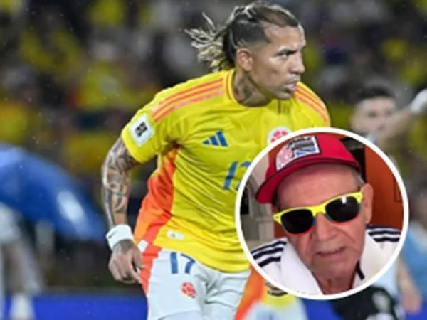 Dayro Moreno, jugador de la Selección Colombia.