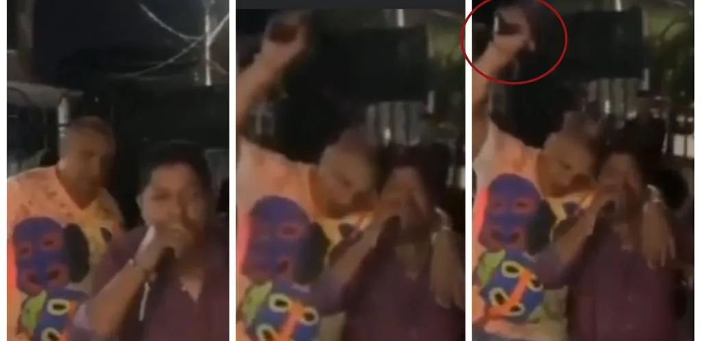 Cantautor casi "se infarta", mientras cantaba lo abrazaron e hicieron tiros al aire en Valledupar