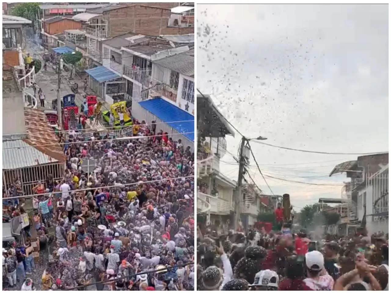 Con guaracha, espuma y gran afluencia de público se volvió a 'prender' la verbena en Ulpiano Lloreda