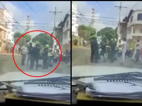 Habría robado y cuando huía lo capturaron, tenía el celular dentro de uno de sus zapatos, en El Rodeo