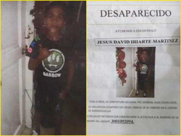 Jesús, el niño que "se perdió" y estaría siendo obligado a vender dulces en Barranquilla