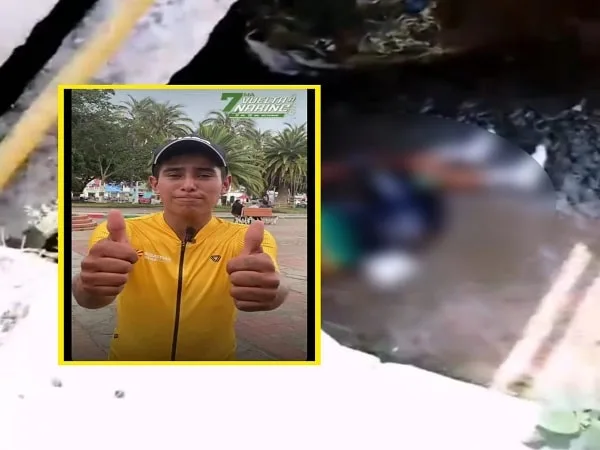 Ciclista Alexander Matabajoy está grave, se accidentó en vuelta al Porvenir 2023