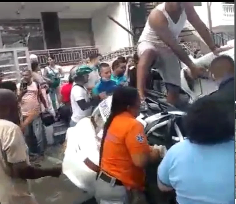 ambulancias Cali accidente