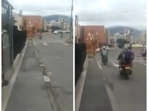 Motociclistas "cogieron de parche la calle 11": transitan en contravía y se ven imprudencias a diario, denuncian en Pasto