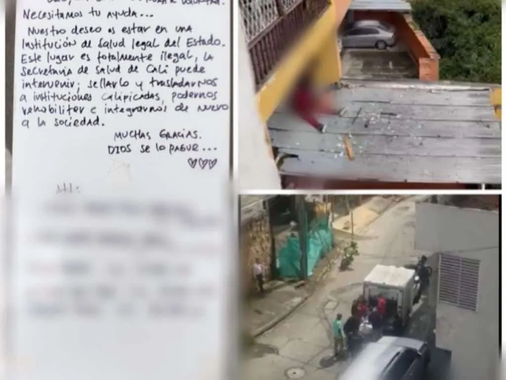 En Cali investigan qué ocurre en una casa de reposo, vecinos han ido a reclamar
