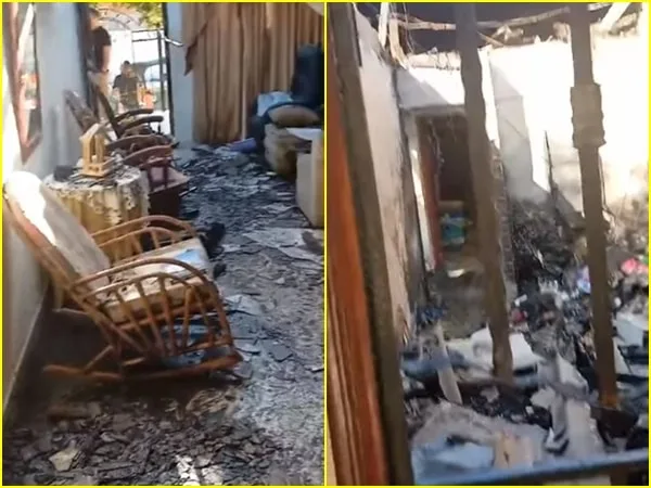 Funcionarios de la empresa Air-e llegaron al punto a inspeccionar puntos de conexión externos e internos y establecer si se trataría de una falla eléctrica