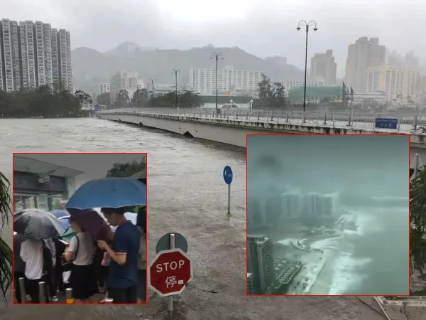 "Vientos cada vez más fuertes" Alerta Maxima en Hong Kong por la llegada de El Súper tifón Saola