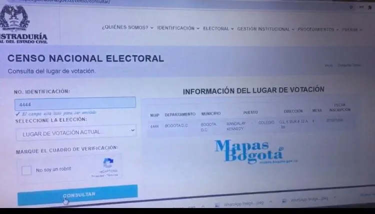 cédulas elecciones 2022