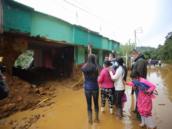 Nariño en Alerta Roja por el riesgo de emergencia ante constantes amenazas de deslizamientos