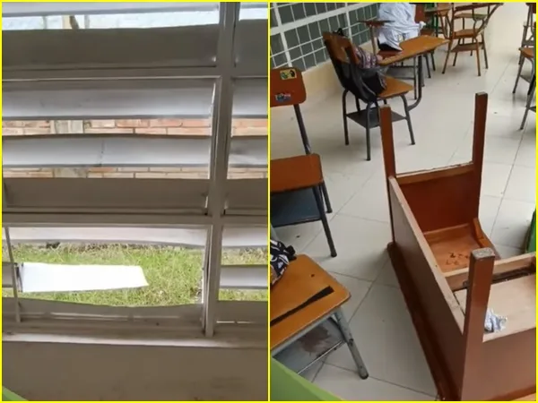Con actos vandálicos destruyeron colegio en Policarpa, lo relacionan con expendio de drogas